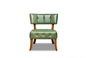 Tesco Gerçek Deri Küf Yeşili Berjer