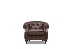 Clovis Nubuk Kumaş Kahverengi Berjer