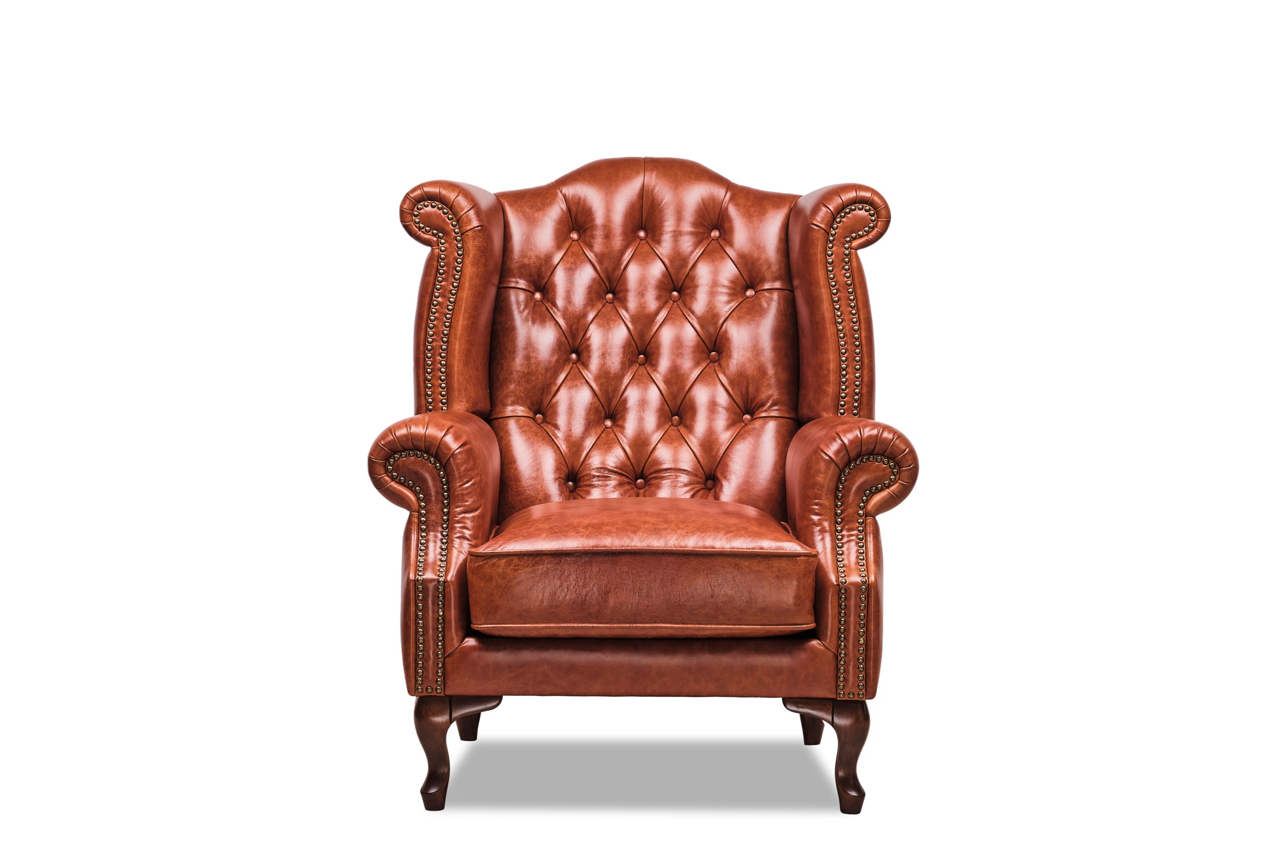 Atesa Hakiki Deri Taba Rengi Dörtlü Ofis Takımı - Görsel 7